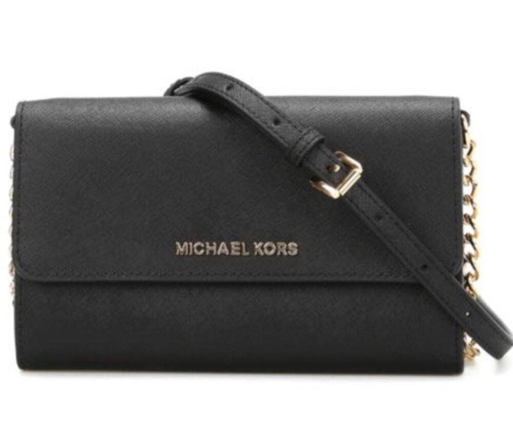 MICHAEL KORS Jet Set cross body bag Color Black